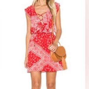 Tularosa Vibrant Red Dress